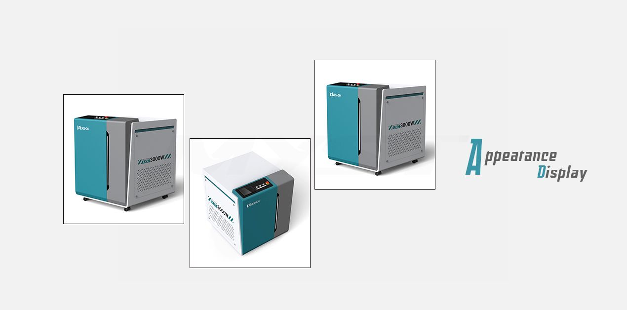 LXC-3000W Built-in chiller Laser Cleaning Machine for Rust Removal