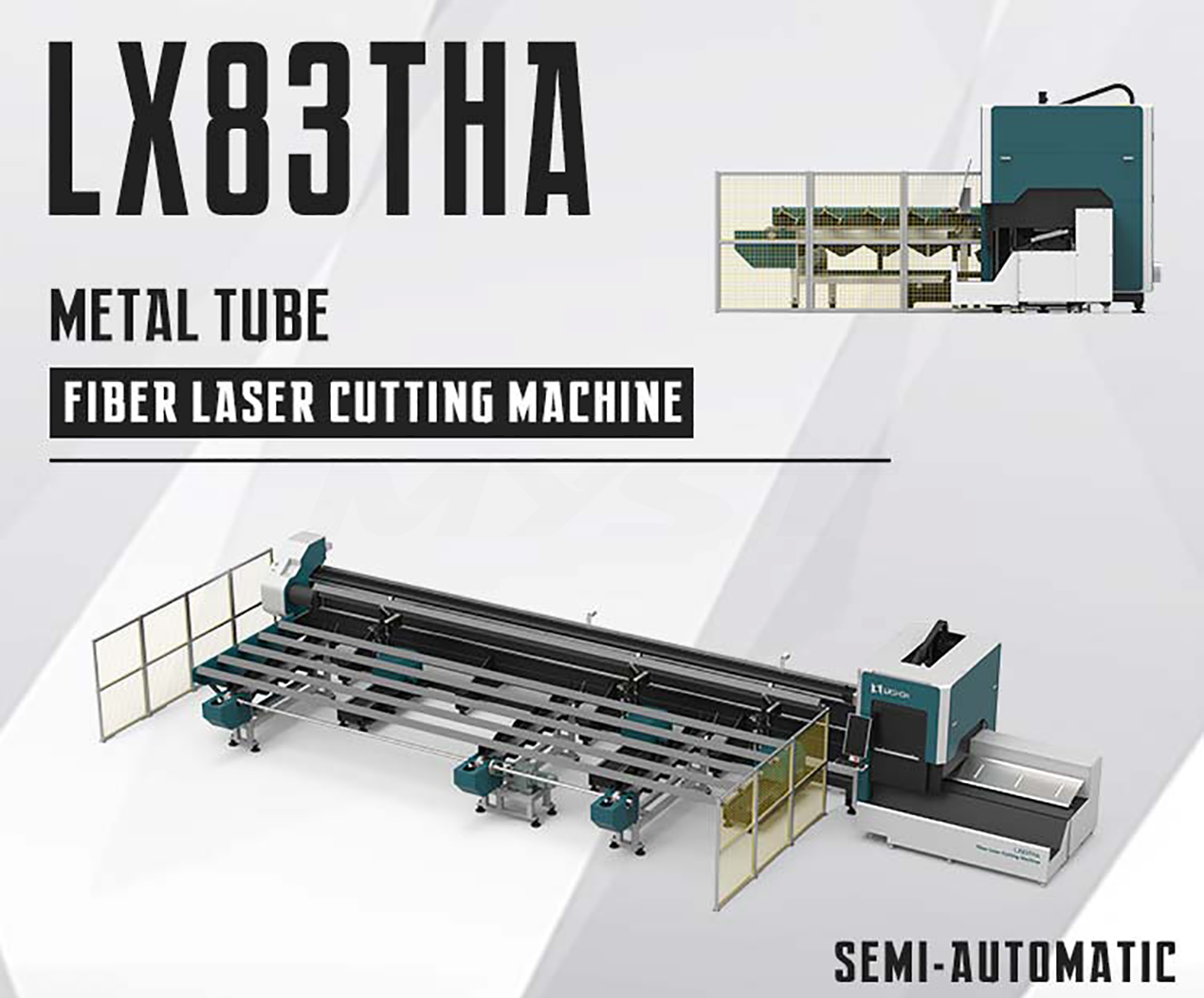 LX83THA Best Automatic Loading and Unloading Metal Steel Fiber Laser Tube Cutting Machine SS Aluminum Copper for Sale