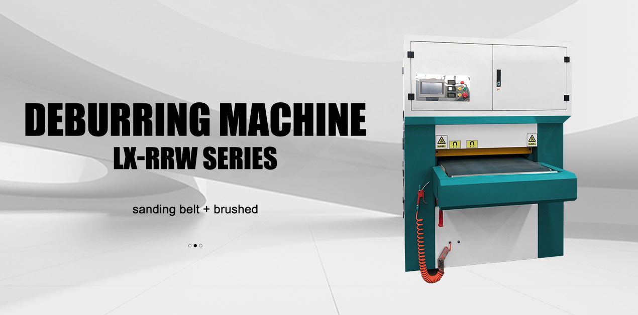 Double Belt Deburring Machine LX-RRW 800 Series With Wire Drawing Function