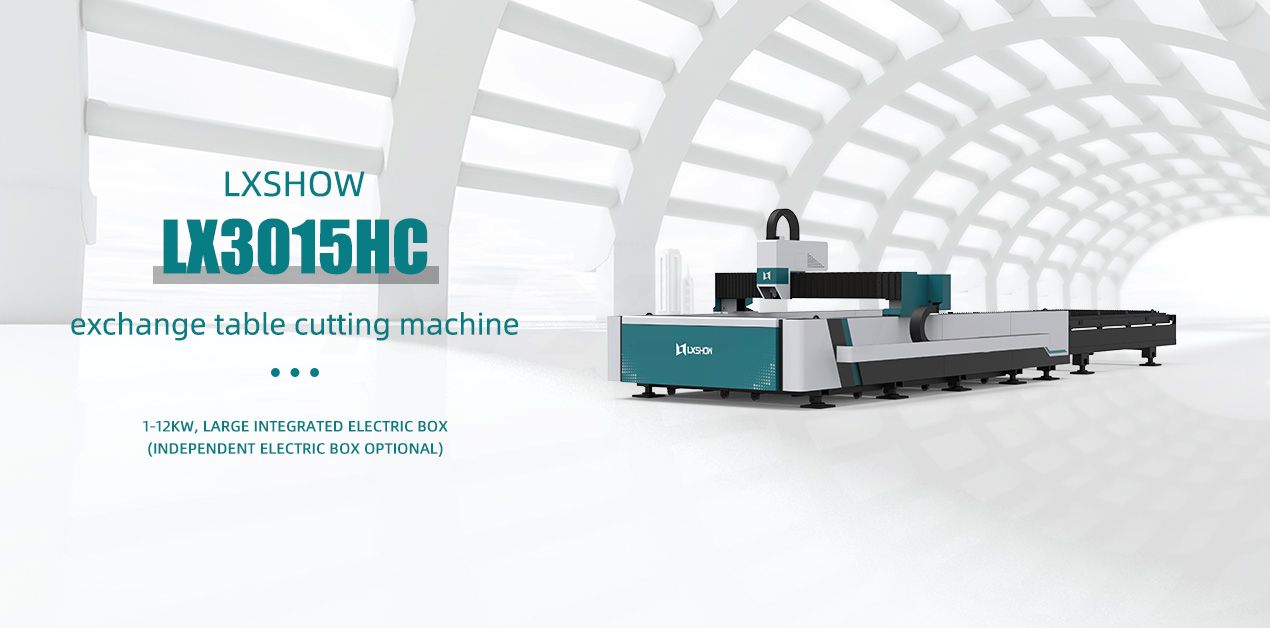 High Quality LX3015HC Exchange Table Laser Cutting Machine LXSHOW 2025 Brand New