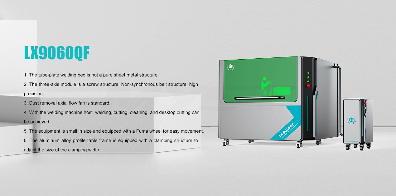 Mini Cheap Price LX9060QF Fully Covered Laser Cutting Machines for Steel Metal
