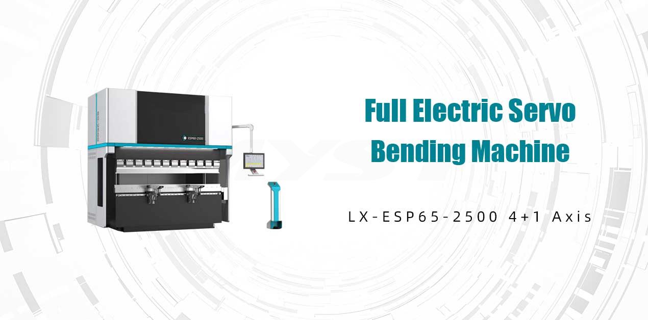 2025 LXSHOW Latest LX-ESP65-2500 4 1 Axis Full Electric Servo Bending Machine
