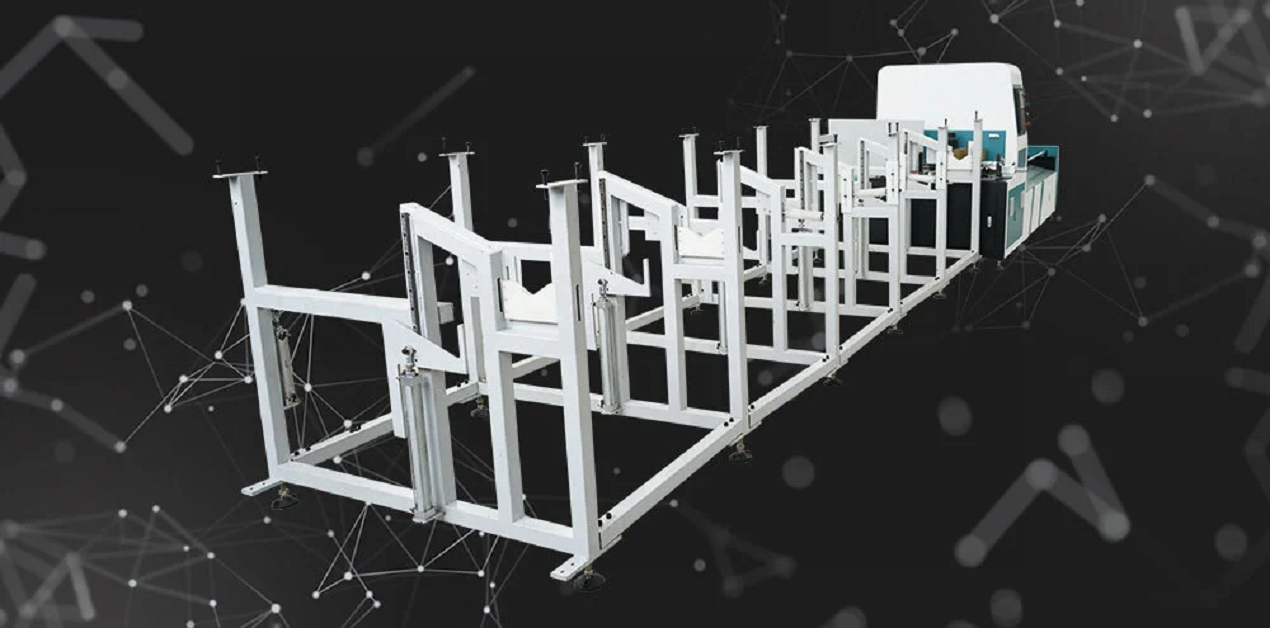 Simple LXSHOW TJ Series Tube Fiber Laser Cutting Machine for Metal Steel Pipe