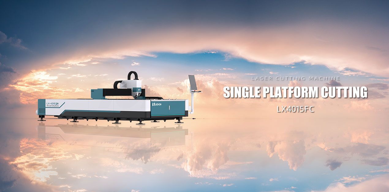 LXSHOW FC Series LX4015FC Metal Sheet Fiber Laser Cutting Machine