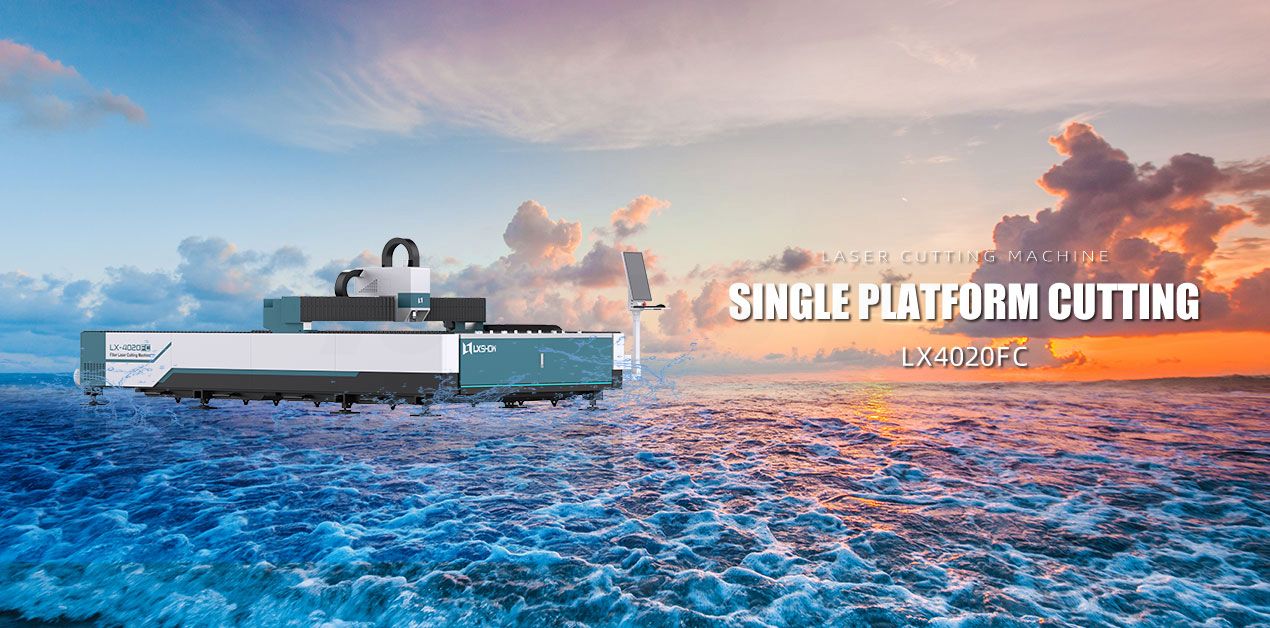 Newly LX4020FC Single Platform Laser Cutting Machine for Metal Sheet
