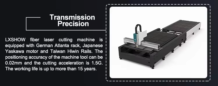 LX3015HE Exchange Table Stainless Brass Carbon Steel Laser Cutting Machine