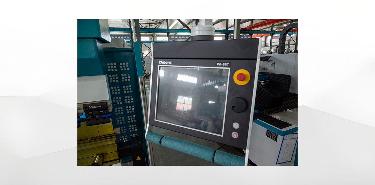 WE67K 160T-3200 DA66T System Electro-Hydraulic CNC Press Brake Sheet Metal Bending Machine