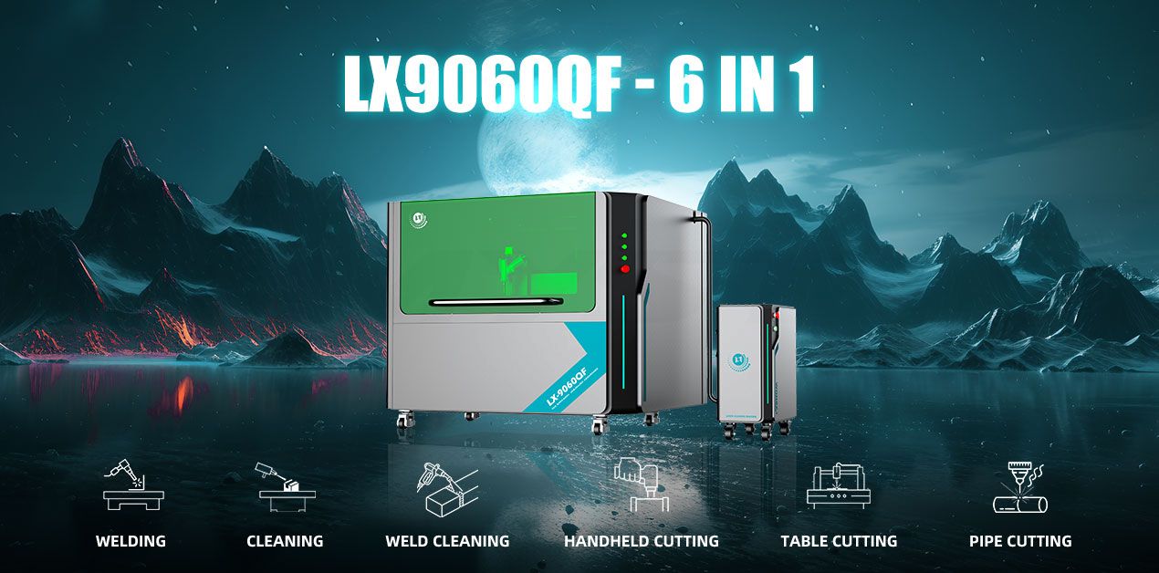 Mini Cheap Price LX9060QF Fully Covered Laser Cutting Machines for Steel Metal Mini Cheap Price LX9060QF Fully Covered Laser Cutting Machines for Steel Metal