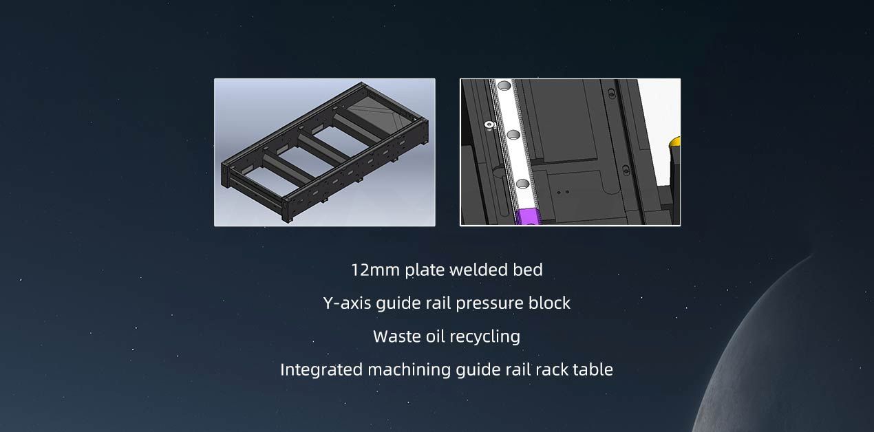 2026 All-New Upgraded High-End LX3015FG 1KW-30KW CNC Fiber Laser Cutting Machine